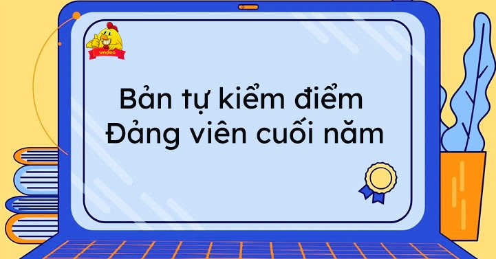 Bản kiểm điểm đảng viên