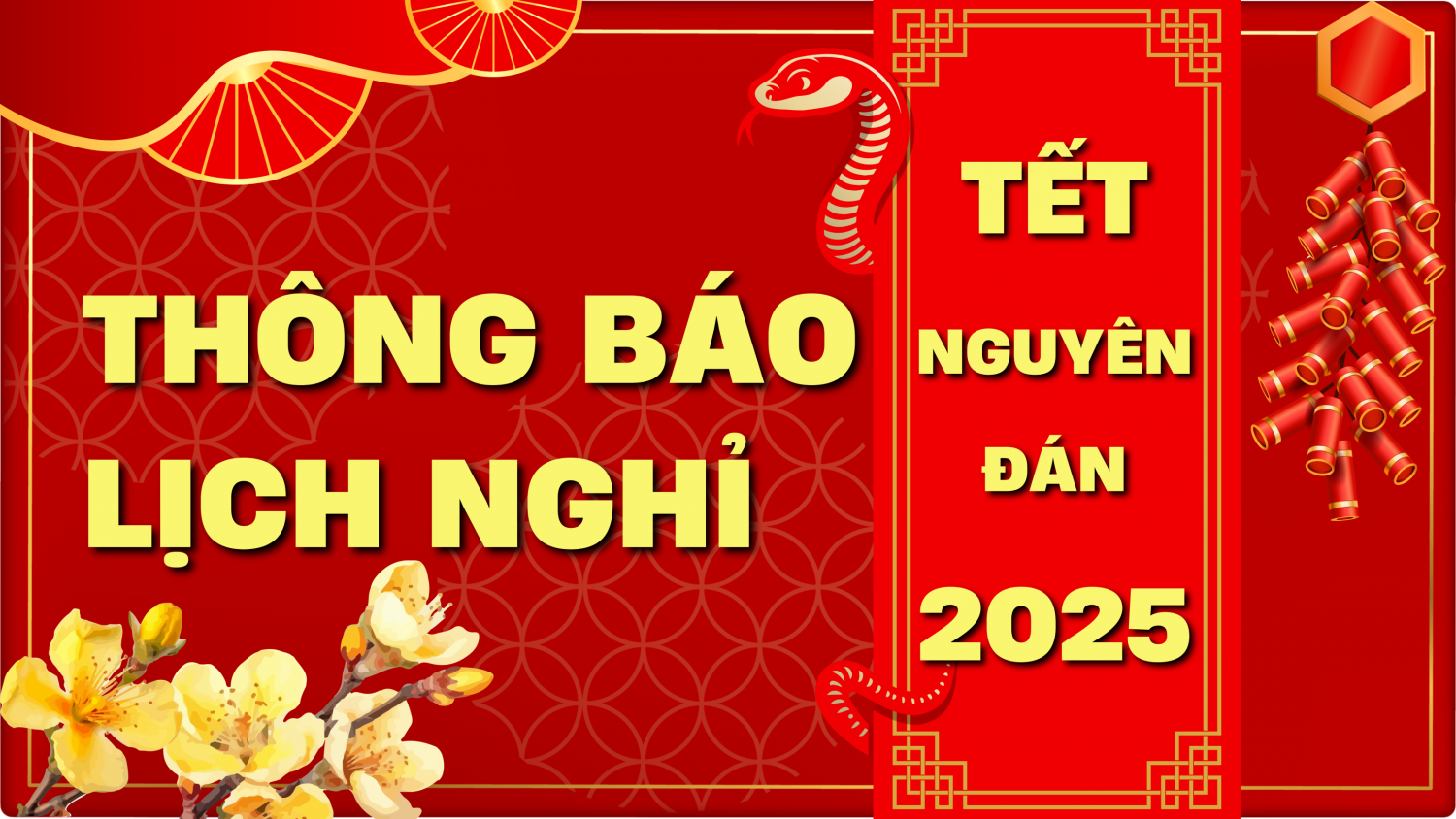 Lịch nghỉ tết Âm lịch và lễ Quốc khánh năm 2025 với cán bộ, công chức, viên chức