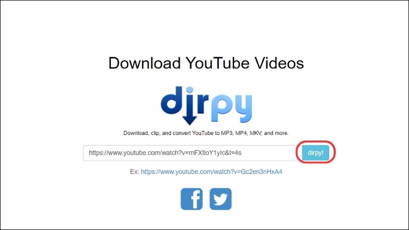 Nhấn dirpy!
