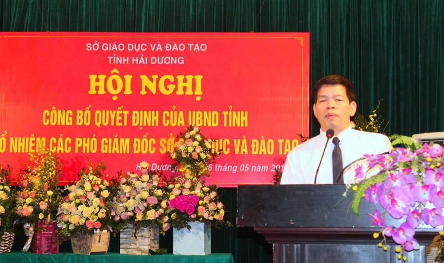Ông Lương Văn Việt làm Giám đốc Sở GD&ĐT Hải Phòng